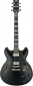 Preview: IBANEZ JSM20-BKL - John Scofield Signature Hollowbody - Black Low gloss + Case