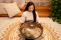 Preview: Meinl Sonic Energy Sensory Handpan - Stainless Steel - C# Moll - 9 Töne - 432 Hz - Vintage Gold - inkl. gepolsterter Tasche und Schutdeckel