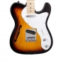 Preview: SX STL/H/3TS  - ASH Series thinline - TEaser Style E-Gitarre - 3-tone Sunburst