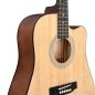 Preview: Cascha Student Series Dreadnought Gitarren-Set -  Fichtedecke - Natur - inkl. Gigbag