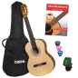 Preview: Student Series 4/4 Konzertgitarre Set - inkl. Gigbag, Stimmgerät, Notenheft und 3 Picks
