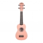 Preview: Cascha Sopren Ukulelen-Bundle -  Pink - inkl. Gigbag, Stimmgerät, 3 Plektren & Ukulelenschule