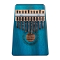 Preview: Sela Kalimba Mahagoni 10 Blau - inkl. Tasche