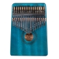 Preview: Sela Kalimba Mahagoni 17 Blau - inkl. Tasche