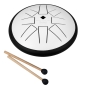 Preview: Sela Melody Tongue Drum 6“ G Minor White - 8 Zungen