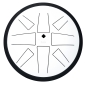 Preview: Sela Melody Tongue Drum 10" C Major White - 8 Zungen