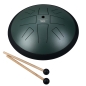 Preview: Sela Melody Tongue Drum 10“ C Golden Gate Dark Green - 8 Zungen