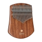 Preview: Sela Kalimba 17 Solid Sapelli - inkl. Tasche