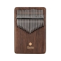 Preview: Sela Kalimba 17 Solid Black Walnut (Schwarze Walnuß) - inkl.Tasche