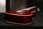 Preview: Ortega Jugendgitarre R-121-7/8WR - Fichte - inkl. Gigbag - transparent weinrot