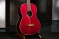 Preview: Ortega Jugendgitarre R-121-7/8WR - Fichte - inkl. Gigbag - transparent weinrot