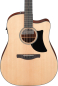 Preview: Ibanez AAD50CE-LG - Advanced Series - massive Fichendecke - Natural Low Gloss