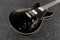 Preview: IBANEZ JSM20-BKL - John Scofield Signature Hollowbody - Black Low gloss + Case