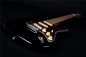 Preview: JET JS300 ELECTRIC GUITAR - BLACK - Roasted Maple Neck