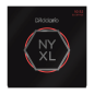 Preview: D`Addario NYXL1052 Nickel Wound Electric Guitar Strings, Light Top / Heavy Bottom, 10-52
