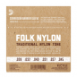 Preview: EJ32C Folk Nylon - Ball End - Silver Wound/Clear Nylon Trebles