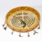 Preview: Schamanentrommel - Kokopelli - Ziege bemalt - Durchmesser 45cm