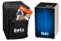 Preview: Sela Cajon-Bundle - Varios Blue - inkl. Cajon-Rucksack, Sitzpad und Cajonschule