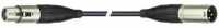 Dreitec 17670/SW - Mikrofon-Kabel XLR/M - XLR/F Amphenol - Länge 0,5m