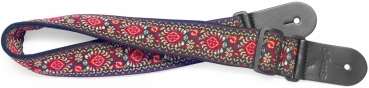 Stagg Gitarrengurt - Jim Red - gewebte Baumwolle