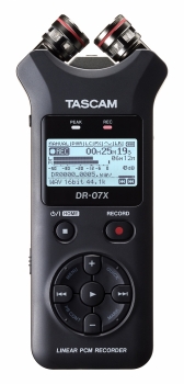 Preview: Tascam DR-07 X - Tragbarer Stereo Audiorecorder und USB Interface