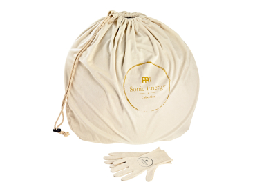 Meinl Sonic Energy Sensory Handpan - Stainless Steel - C# Moll - 9 Töne - 432 Hz - Vintage Gold - inkl. gepolsterter Tasche und Schutdeckel