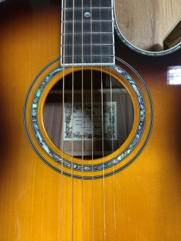Ibanez JSA20-VB - Joe Satriani Sinature - Elektroakustik Gitarre - Vollmassiv - inkl. Case - Ausstellungsstück