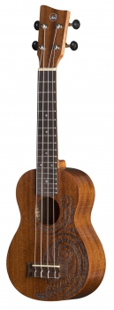 GEWA Sopran Ukulele Manoa Kaleo Tattoo KT-SO-MAORI