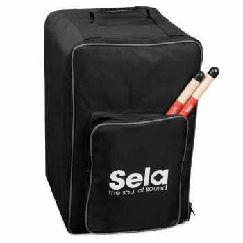 Sela Cajon-Rucksack SE090 - mit Rucksackgurten - Black