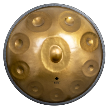 Sela Harmony Hanpan SE-330 - D-Kurd 10 - Stainless Steel - 440 Hz - inkl. gepolsterter Tasche