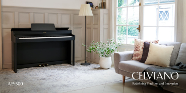 Preview: Casio Digitalpiano AP300 BK - schwarz