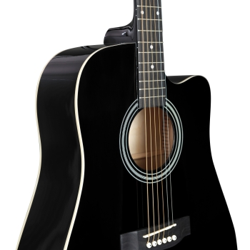 Student Series Dreadnought Gitarren-Set - schwarz - inkl. Gigbag