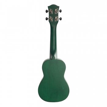 Cascha Sopren Ukulelen-Bundle -  grün - inkl. Gigbag, Stimmgerät, 3 Plektren & Ukulelenschule
