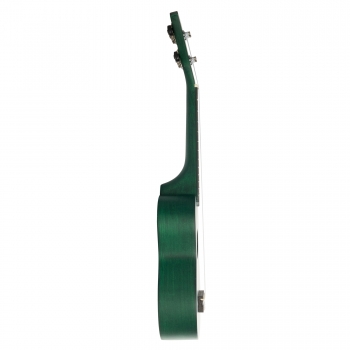 Cascha Sopren Ukulelen-Bundle -  grün - inkl. Gigbag, Stimmgerät, 3 Plektren & Ukulelenschule