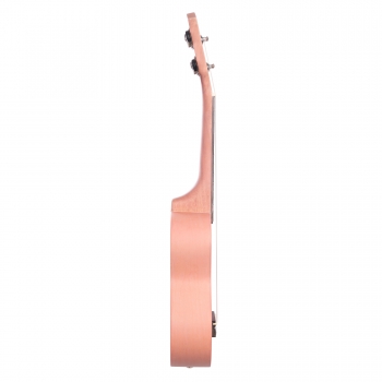 Cascha Sopren Ukulelen-Bundle -  Pink - inkl. Gigbag, Stimmgerät, 3 Plektren & Ukulelenschule
