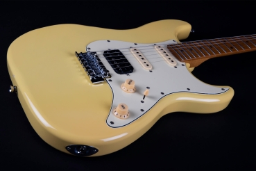 JET E-Gitarre JS400 VYW - vintage yellow - Roasted Maple Neck