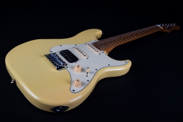 JET E-Gitarre JS400 VYW - vintage yellow - Roasted Maple Neck