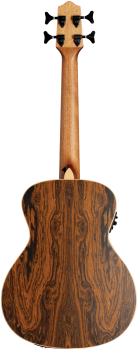 LANIKAI Mini Bass FB-EBU - Exotic Figured Bocote, inkl. Pickup & Gigbag