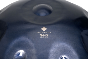 Sela Melody Handpan D Amara - 9 Töne - nitrierter Stahl - inkl. Gigbag