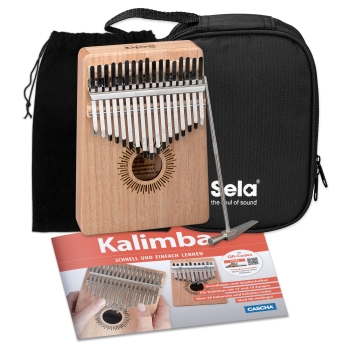 Sela Kalimba 17 Set - inkl Tasche und Lernheft