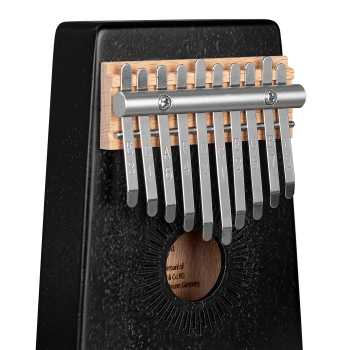 Sela Kalimba Mahagoni 10 Schwarz - inkl. Tasche