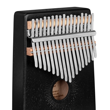 Sela Kalimba Mahagoni 17 Schwarz - inkl. Tasche