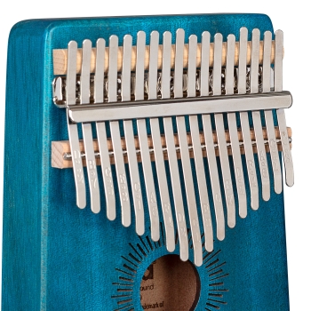 Sela Kalimba Mahagoni 17 Blau - inkl. Tasche