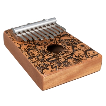 Art Series Kalimba 10 Little Monster Laser - inkl. Tasche