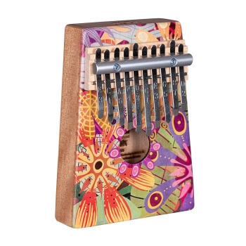 Art Series Kalimba 10 Flower Power - inkl. Tasche