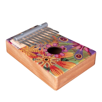 Art Series Kalimba 10 Flower Power - inkl. Tasche
