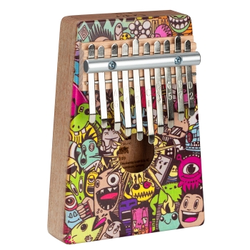 Art Series Kalimba 10 Little Monster - inkl.Tasche