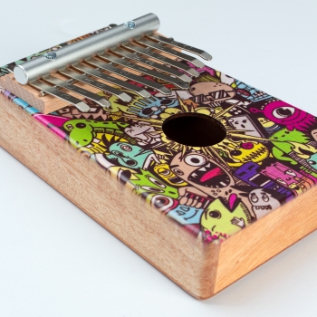 Art Series Kalimba 10 Little Monster - inkl.Tasche