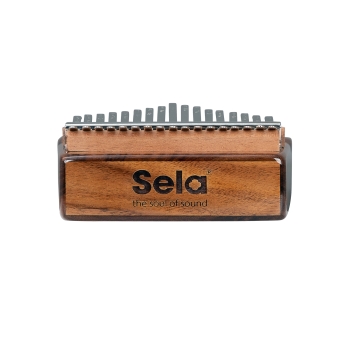 Sela Kalimba 17 Hollow Koa mit Tonabnehmer - inkl. Tasche