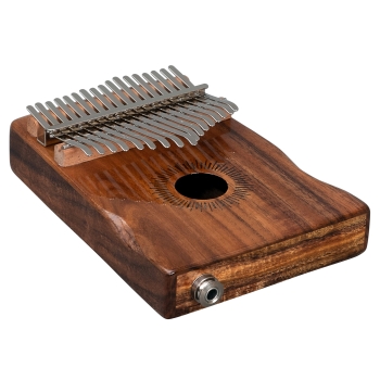 Sela Kalimba 17 Hollow Koa mit Tonabnehmer - inkl. Tasche